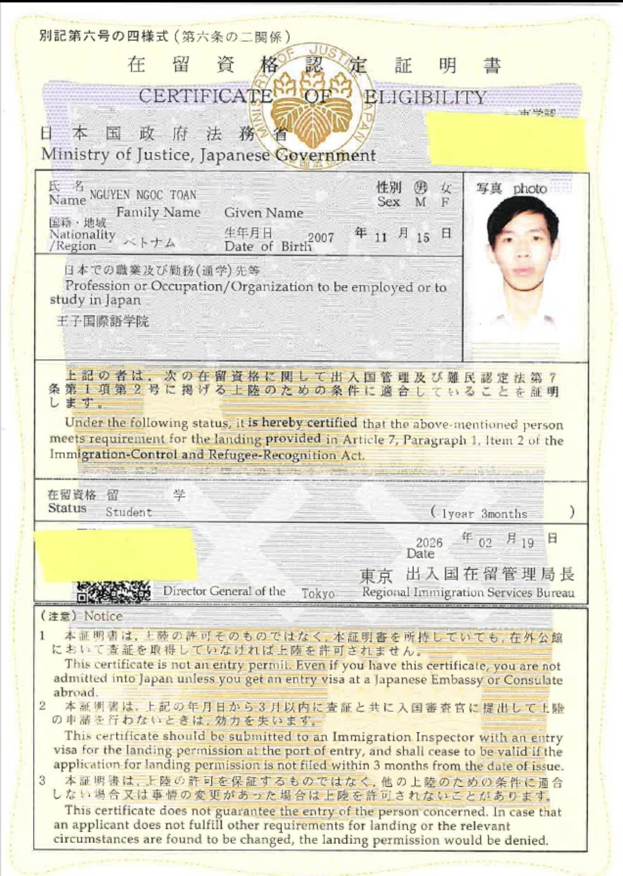 Giấy phép lưu trú